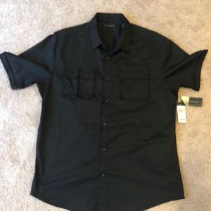 NWOT Sean John Short Sleeve Flight Shirt